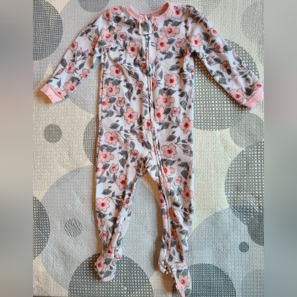 Fleece Footed Pajamas Size 2T